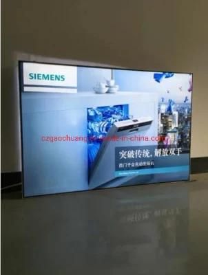 2021 China Hot Tension Fabric Seg Sign Light Box with UV Printing Graphic