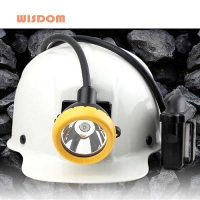Safety 25000lux Construction Helmet Lamp, LED Mining Cap Lamp