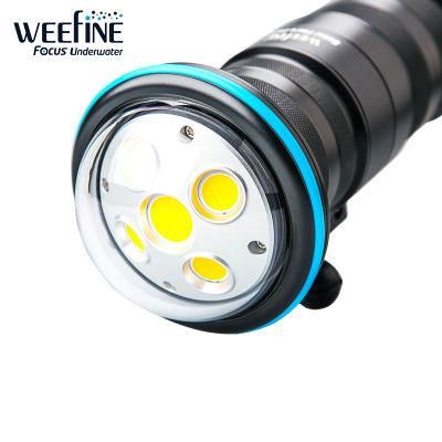 Super Bigger Beam Angle Professional Underwater Diving Photography Light with Multi-COB Light Source