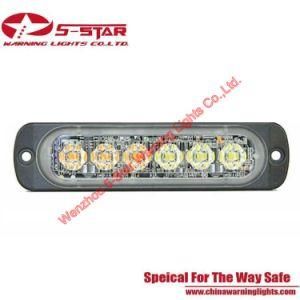 Super Slim 6W Strobe Flashing LED Emergency Warning Light