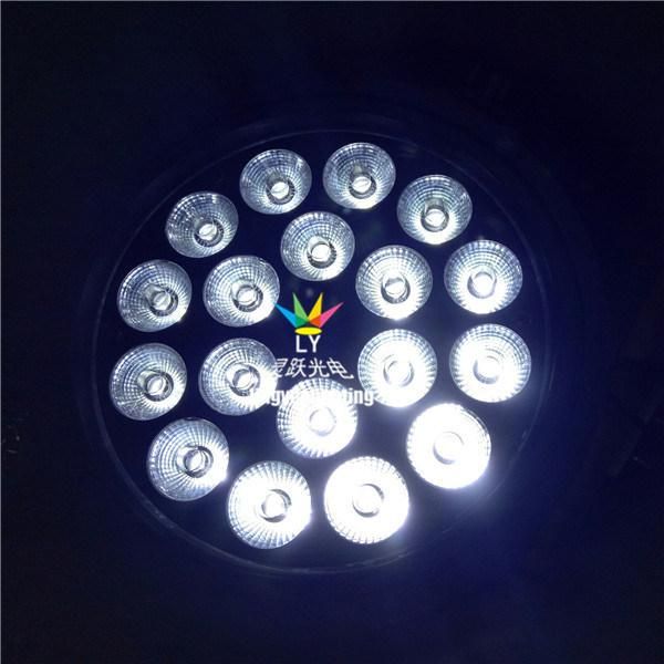 IP65 Outdoor 18X10W RGBW DMX512 LED PAR Can Light