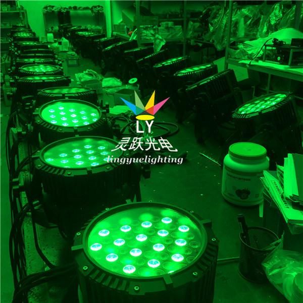 Outdoor Waterproof DMX RGBW LED PAR 64 Light 54X3w IP65