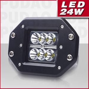 Flush Mount LED Lights Offroad Driving Light 24W 4&prime;&prime; LED Work Light (PD224)