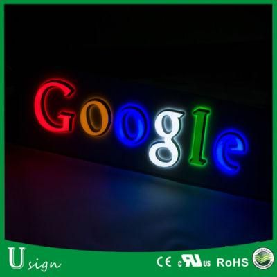 3D Acrylic Sign Back Illuminated Mini Acrylic Letter Indoor Sign
