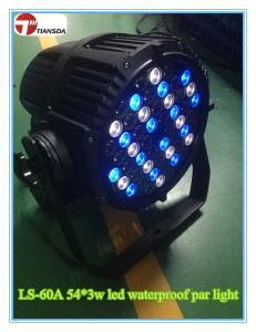 3W 54 LED PAR Light /LED PAR 64 RGB DMX Stage Lighting