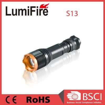 350lumens T6 LED Rechargeable Portable LED Torch Lighting