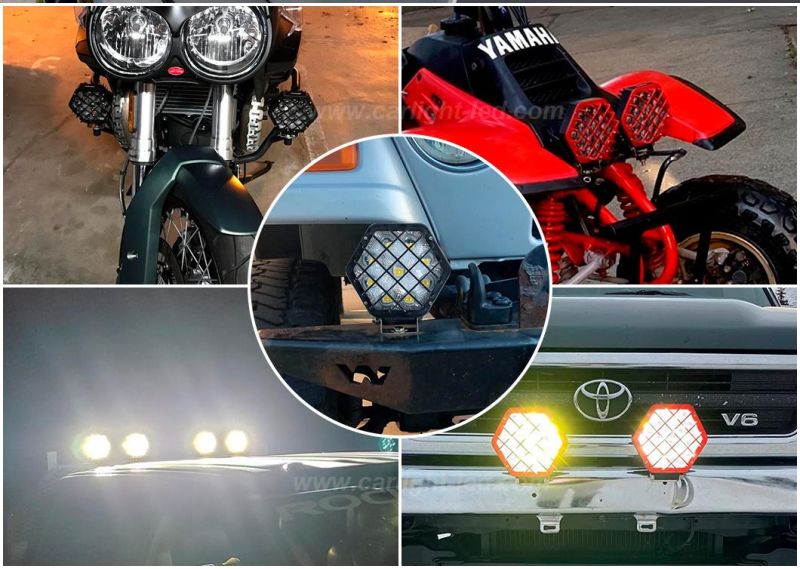 LED Headlight 27W Waterproof Spot off-Road Vehicle Work Light
