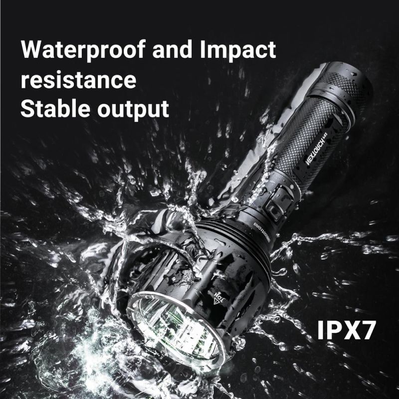 1100 Meter 1200 Lumen Ultra Long Range Tactical Flashlight Nextorch P82 Long Distance Police Tactical Torch