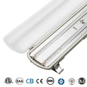 SAA TUV-Ce CB Parking Basement 2X18W Dampproof LED Batten Light 60cm 120cm 150cm Motion Sensor LED Tri-Proof Light