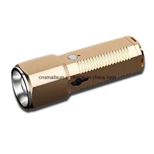 Touch Control Switch Aluminum Flashlight