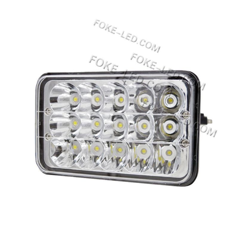 5X7 Inch 45W LED Headlight for Jeep Cherokee Xj Truck Headlamp Replacement LED Driving Fog Light