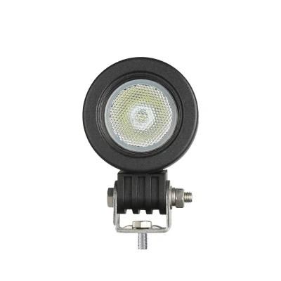 Hot Selling 10W 10-30V Round CREE Spot/Flood LED Driving Light for Offroad SUV Atvs Boat