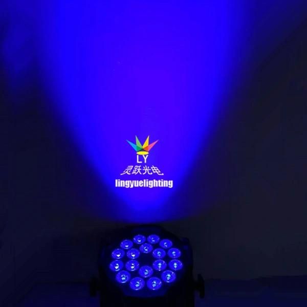 Stage 18PCS*18W UV RGBWA 6in1 LED PAR Light