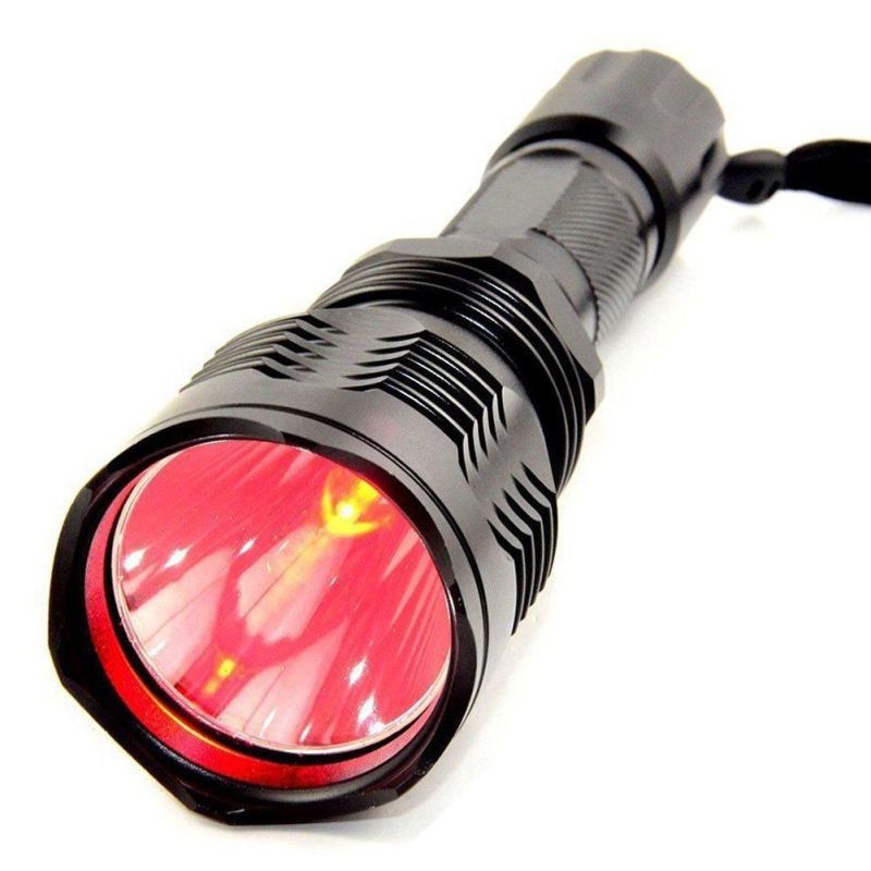 Flashlight Manufacturers Red Light Hunting Tactics LED Torch Flashlight