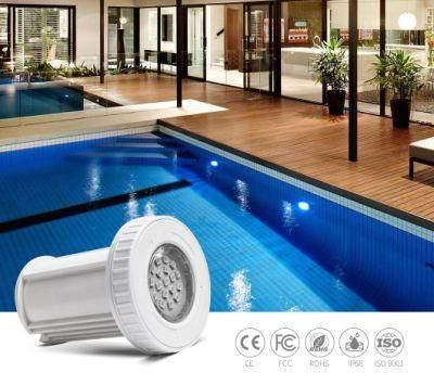 Manufacturer RGB IP68 Structural Waterproof LED Swimming Pool Light