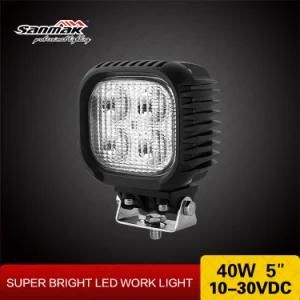 High Power 40watt 5 Inch LED Work Light