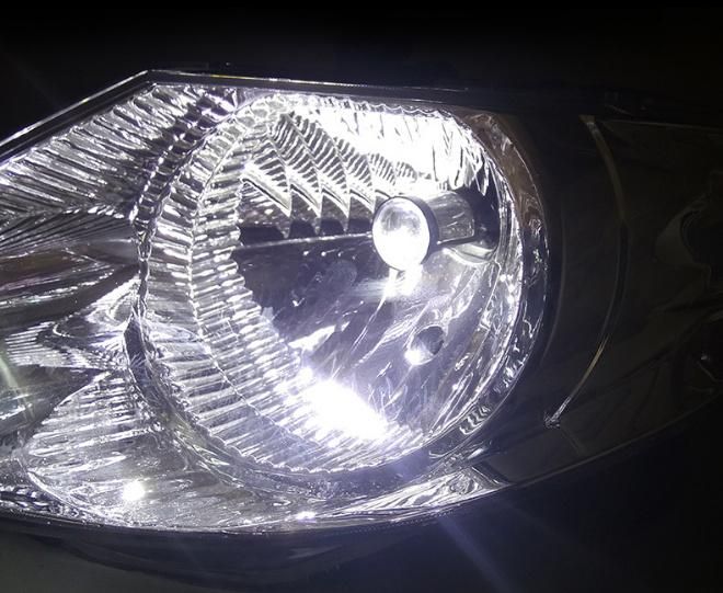 Car H4 Far and Near Integrated with Dual Optical Car Motorcycle Light Headlight Driving Fog Spot Night Kit Lampada Farol Bombillo Luz Fisheye Lens Car LED