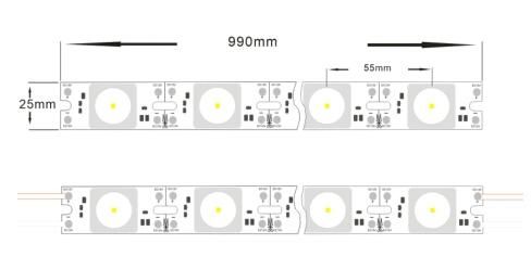 SMD LED Rigid Strips for Sidelight Outdoor