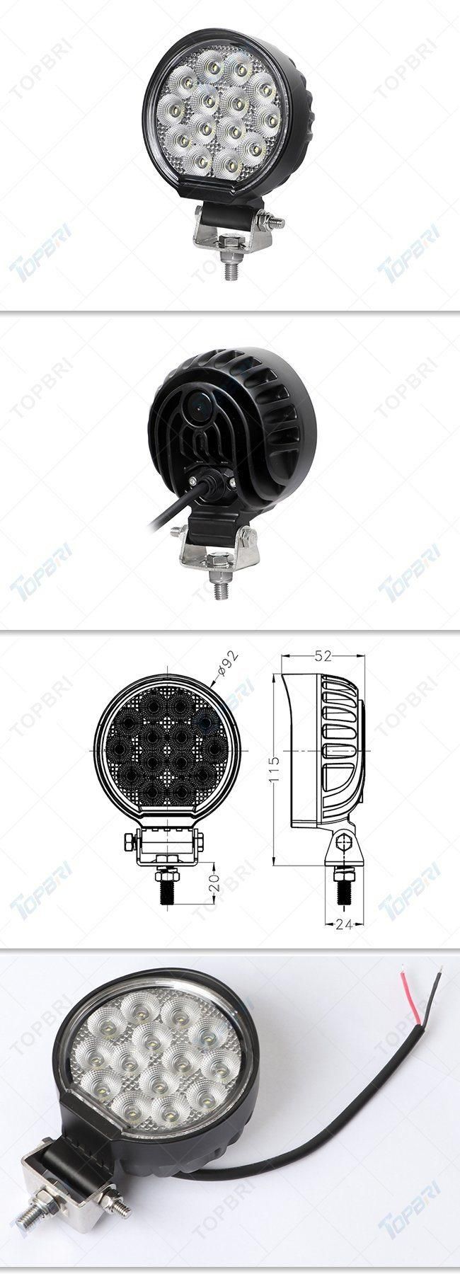 2021 New Design 12V Auto 42W Flood LED Car Driving Work Lamps