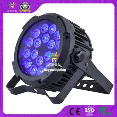 Rgbaw UV IP65 Waterproof 18X18 Outdoor LED PAR 64