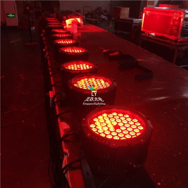 Outdoor DJ Stage Lighting 54X3w RGB 3in1 LED Waterproof PAR Can