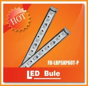 Waterproof 7.2W 5050 30LEDs Rigid Strip Blue and White