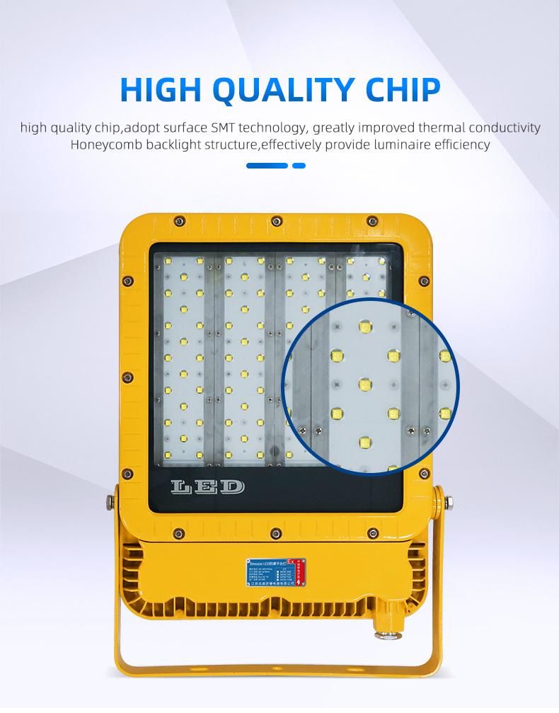 Exd Iic 180W 200W 240W LED Explosion Proof Flood Light