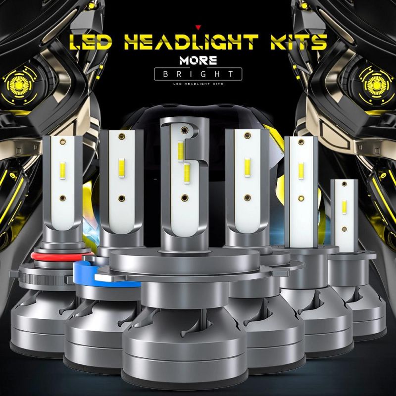 Dxz H11/H9/H8 LED Headlight Bulbs 50W 10000 Lumens Super Bright LED Headlights Conversion Kit 6500K Cool White IP68 Waterproof 1860