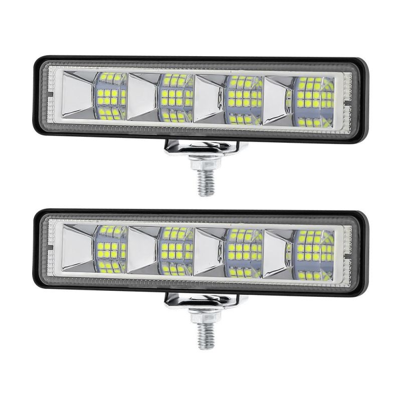 Dxz White 6inch 24LED Wholesale DRL Dual Color White Amber Flush Mount Slim Work Light for Truck 12V 24voffroad Auto Cars