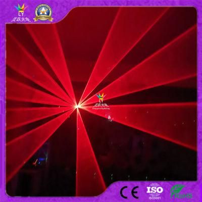 Six Eyes Red Stage Night Club DJ RGB Laser Light