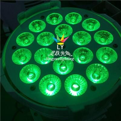 18X15W RGBWA 5in1 Stage DMX PAR 64 LED