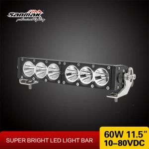 60W 11.5&quot; High Power LED Light Bar with Different Beam