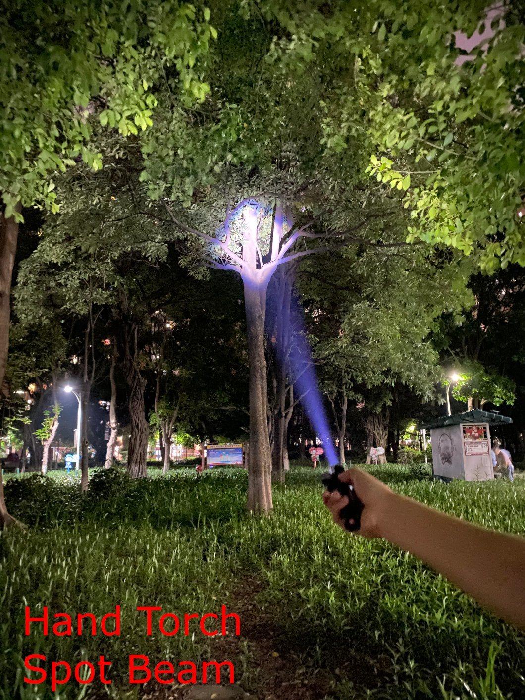 New Design 3 Heads Rechargeable LED Bicycle Driving Light with Zoom in and Zoom out Function