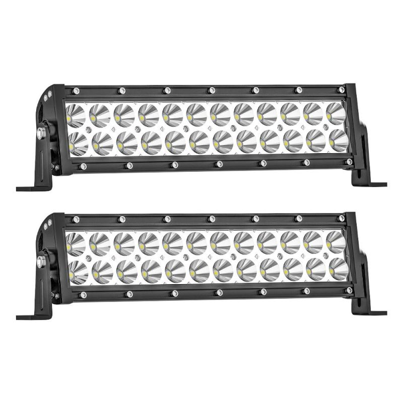 Dxz Best Quality Aurora 72W 24LED 12V 24V Double Row off Road 4X4 Car Roof LED Light Bar for Trucks