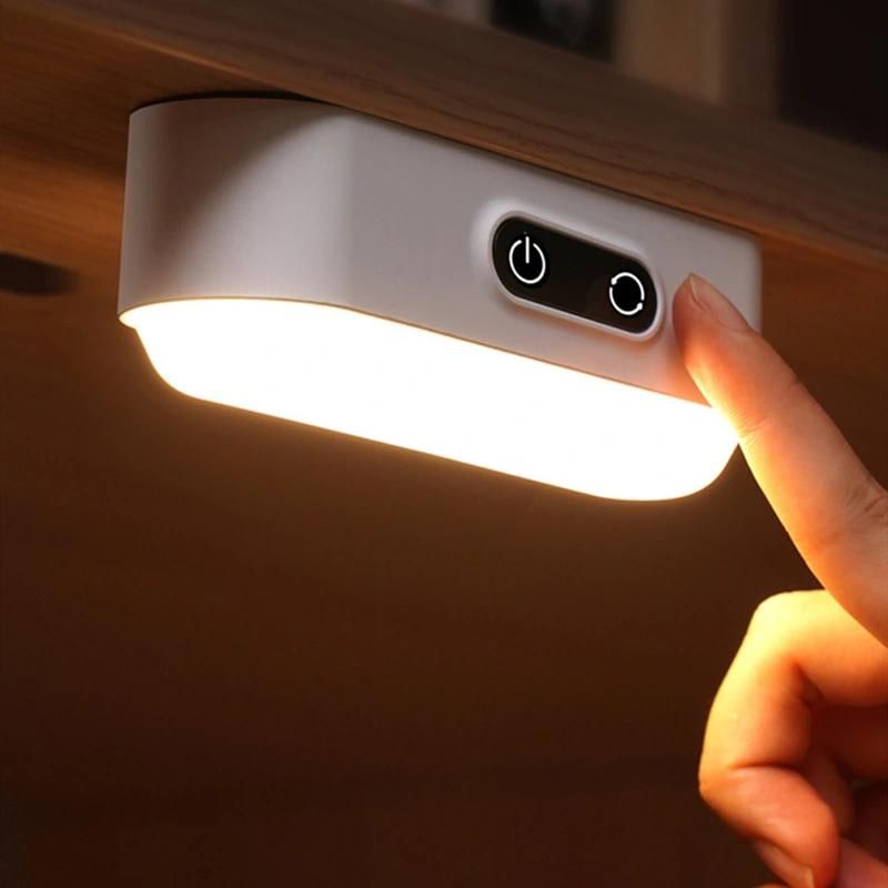 LED Motion Sensor Night Lights USB Rechargeable Reading Lamp in Under Cabinet Lights Magnet