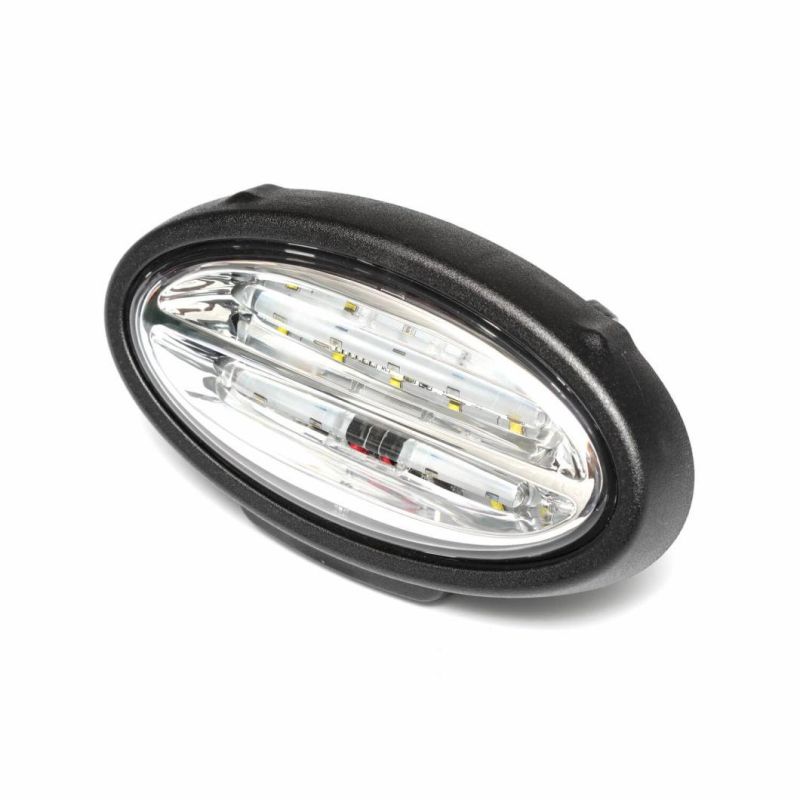 12-24V LED Work Light with Flood Beam Pattern & Panel Mount