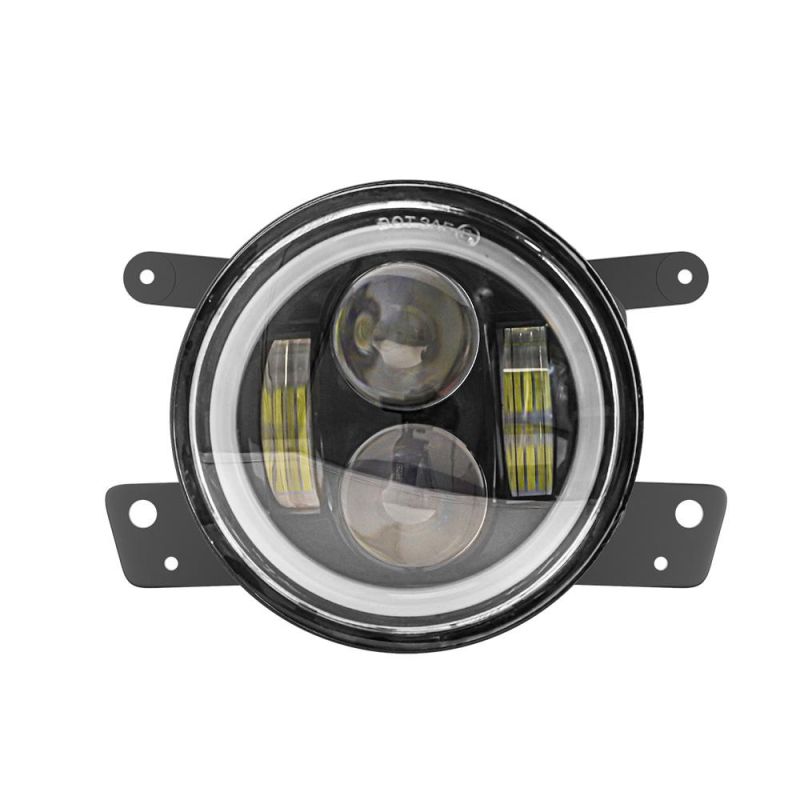 Dxz Car Lighting System H8 40W Fog Lamp Assembly LED Driving Work Lights for 4X4 Offroad Jeep Wrangler Motorcycle Bicycle