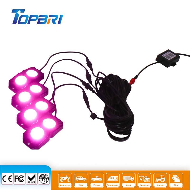 Factory Price Professional Waterproof IP68 RGB 12V LED Flood Work Lights for Offroad