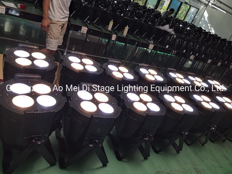 China 4PCS 50W LED Stage COB PAR Lights Cool White