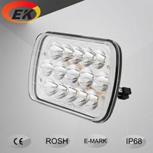 Ek High Quality 7inch Square 45W High Low Beam Trucks LED Headlight 45W Trucks Work Light