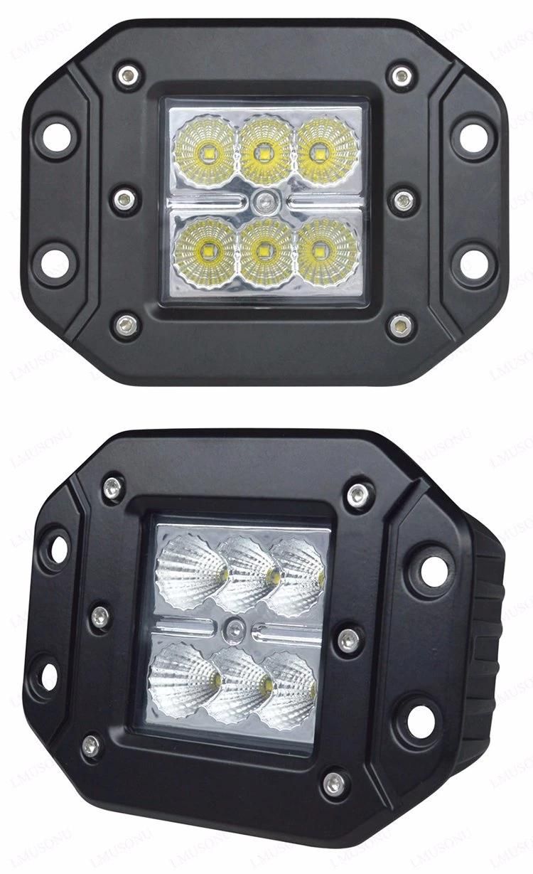 18W LED Work Light 3 Inch Spot Light LED Work Light for Truck Offroad