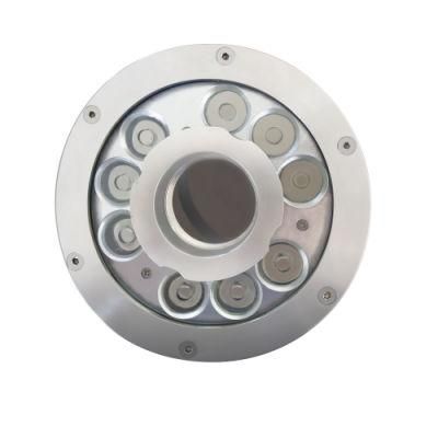 Popular IP68 9W Stainless Steel LED Fountain Lights Central Ejective LED Outdoor Pond Light