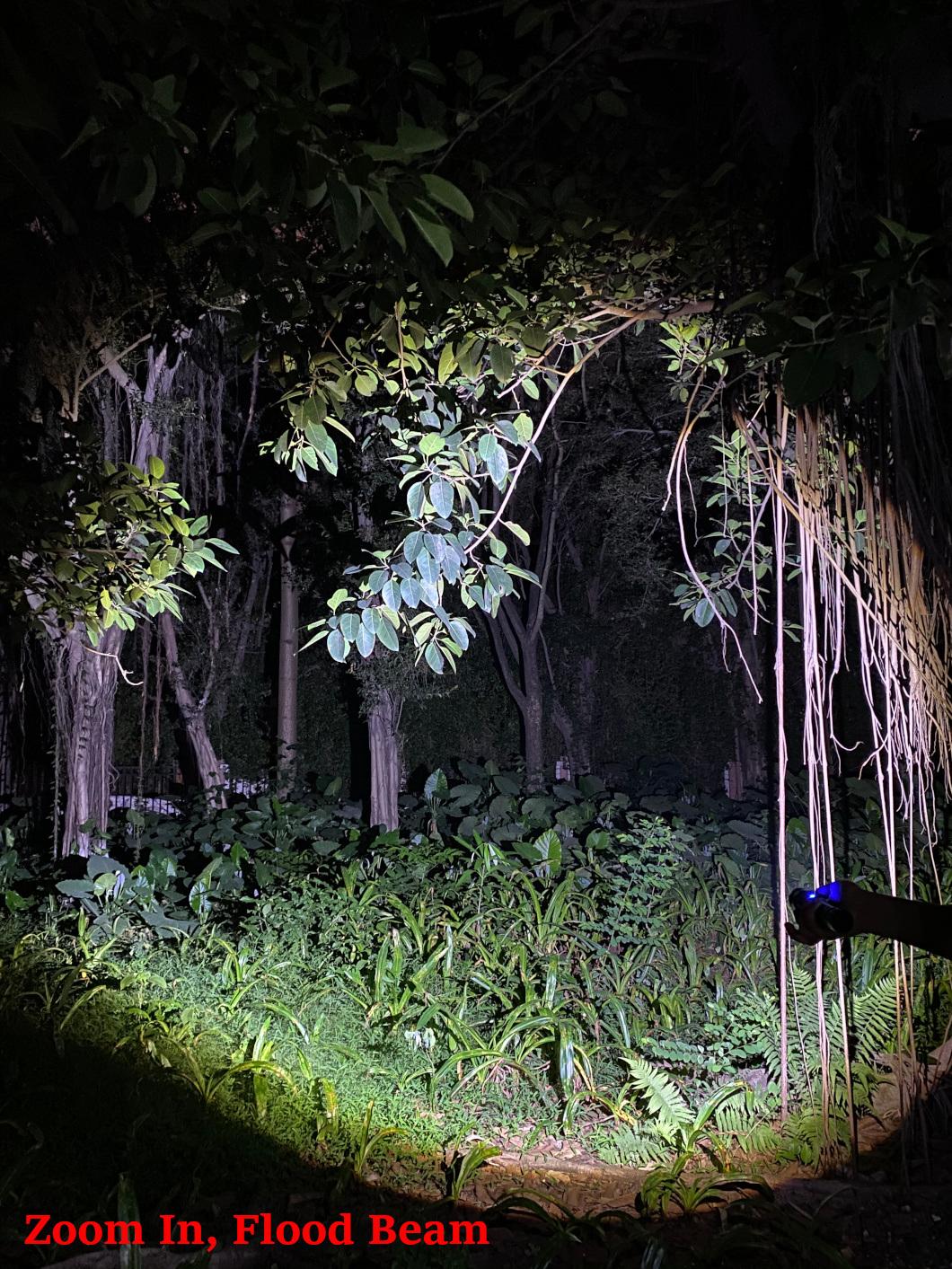 Super High Bright USB Rechargeable LED Flashlight (light beam Zoom in and Zoom out Function)