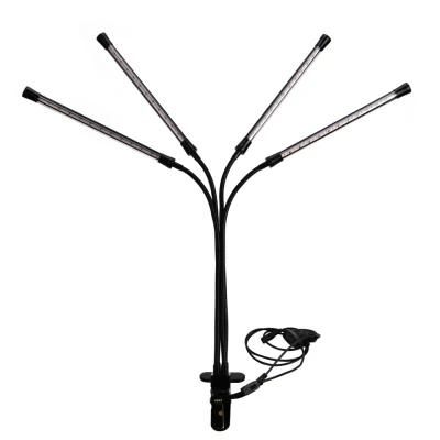 Indoor Garden Hydroponic Plant LED Grow Light, Horticulture Light with 4 Strip Heads, CSA