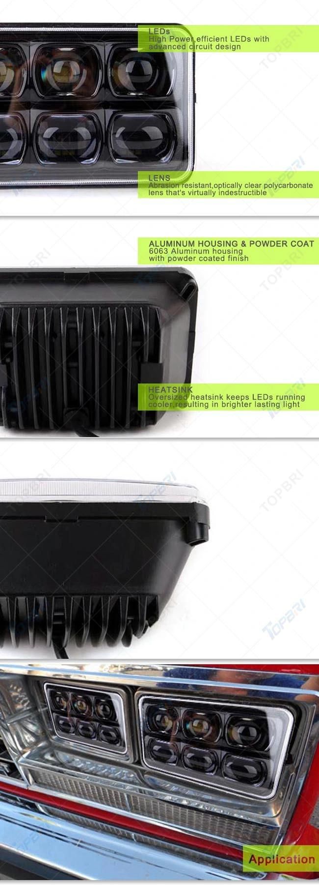 4*6inch 60W 12V LED Sealed Beam Offroad Driving Light