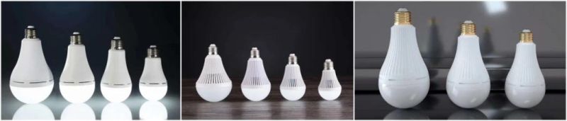 9W 12W Rechargeable LED Emergency Bulb E27 LED Lamp Light