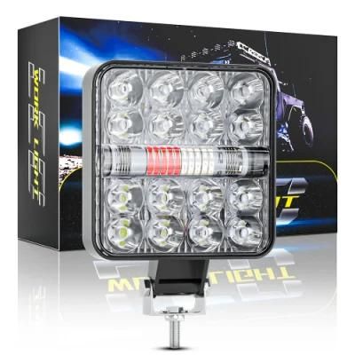 Dxz Patented Product 26SMD 78W Square Spotlight Angel Eye DRL Truck LED Work Light for SUV Vehicles