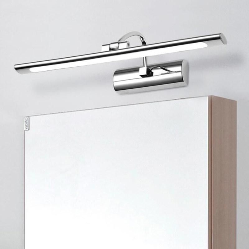 Nordic LED Bathroom Lamp Black White Mirror Light Acrylic Wall Light (WH-MR-12)