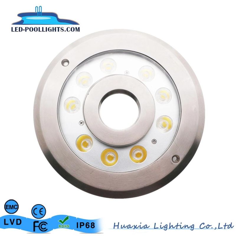 36W IP68 Stainless Steel LED Fountain Lighting Light