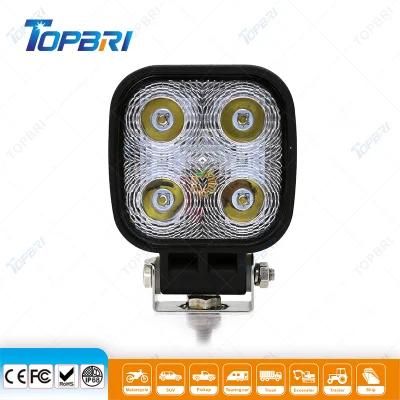 3inch Square 20W Auto LED Tractor Work Lamps